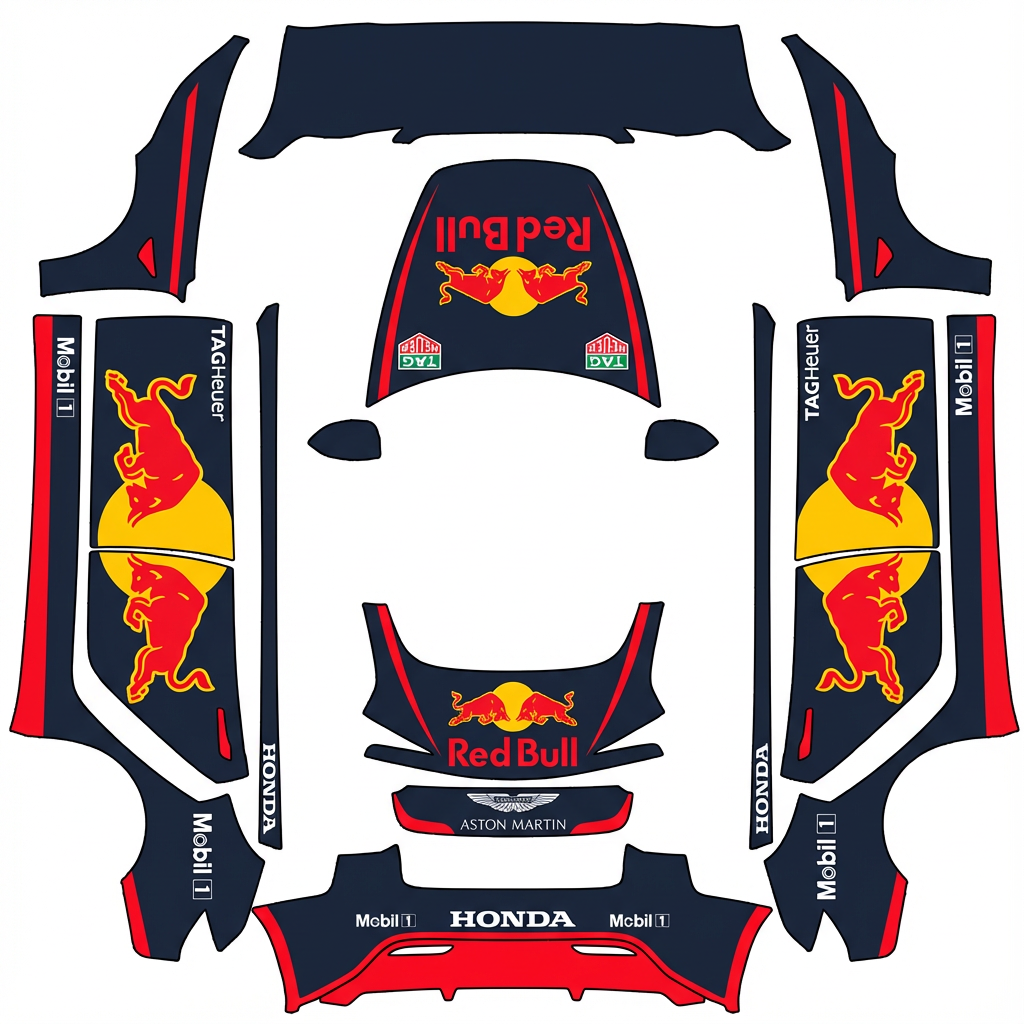 AI Design - f1 红牛车队