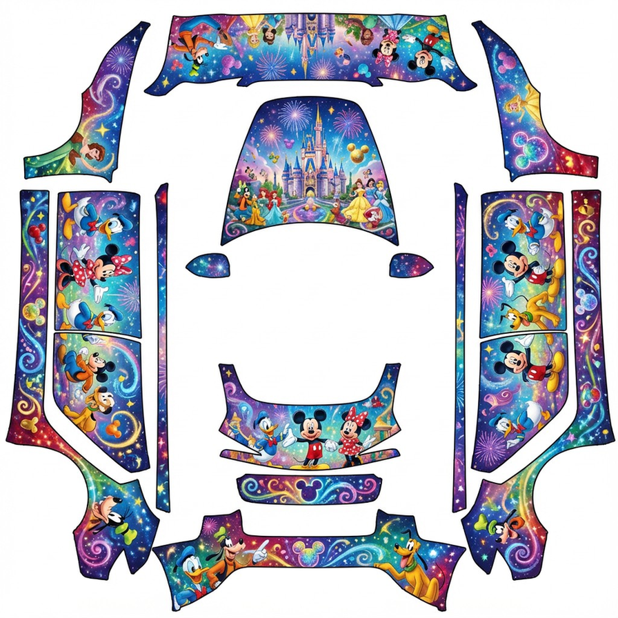 AI Design - 迪士尼风格