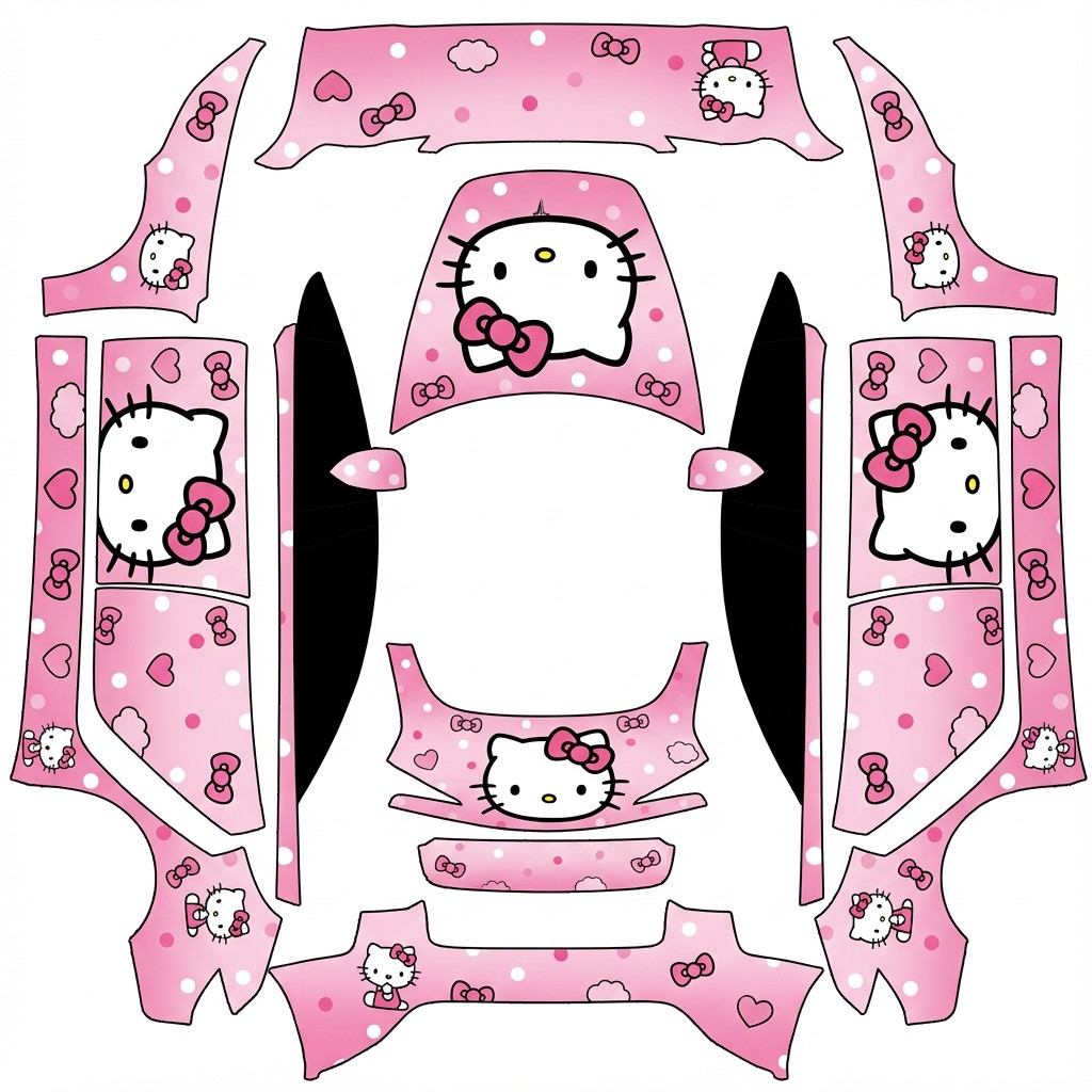 AI Design - 我要hellokitty涂装