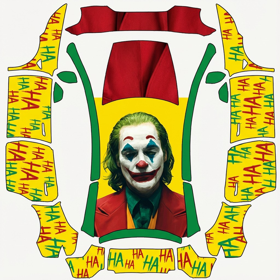 AI Design - 把我这张图设计进车辆平面图