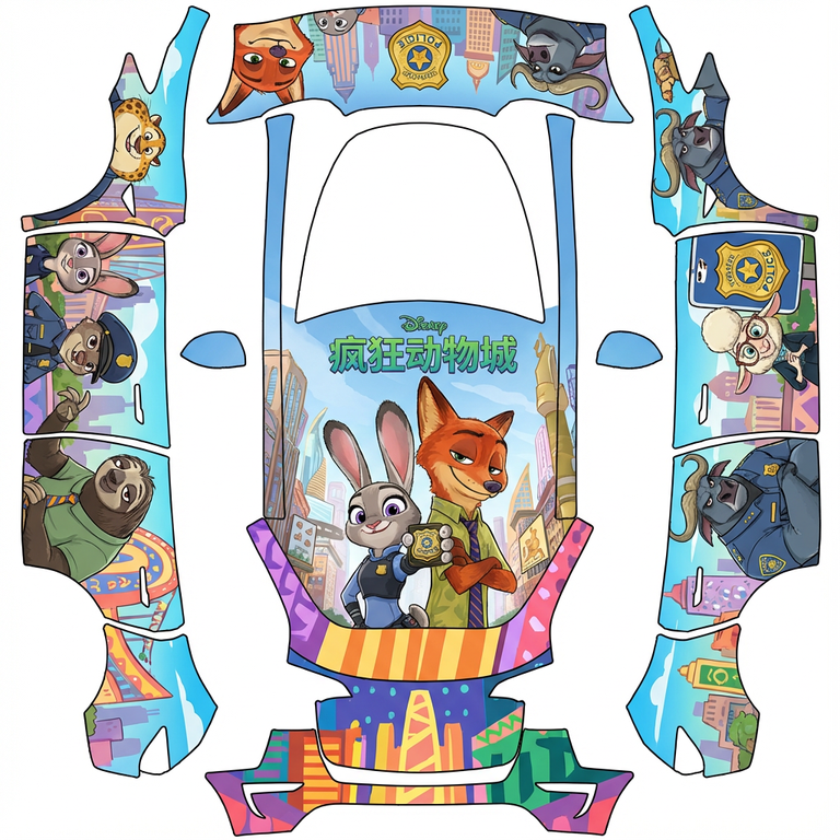 AI Design - 疯狂动物城