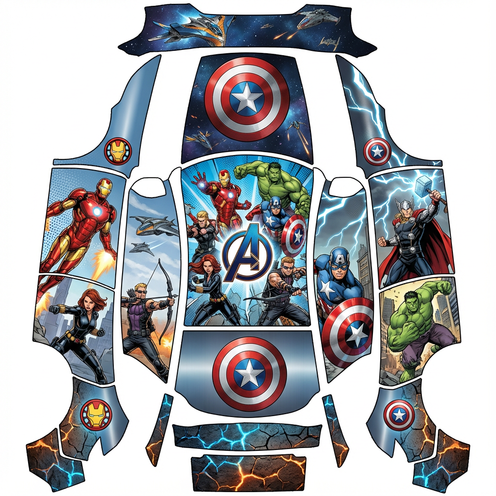 AI Design - 漫威复仇者联盟