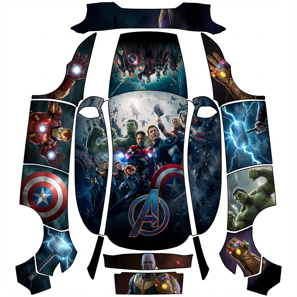 AI Design - 漫威复仇者联盟现实电影版