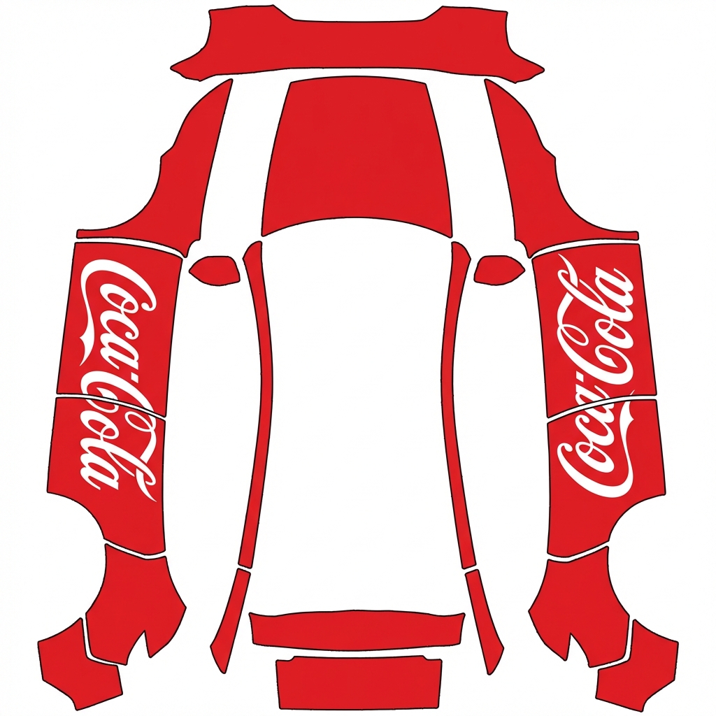 AI Design - The Coca-Cola logo is on both 