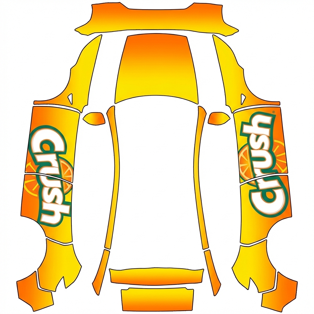 AI Design - 修改参考图，去掉引擎盖上的logo