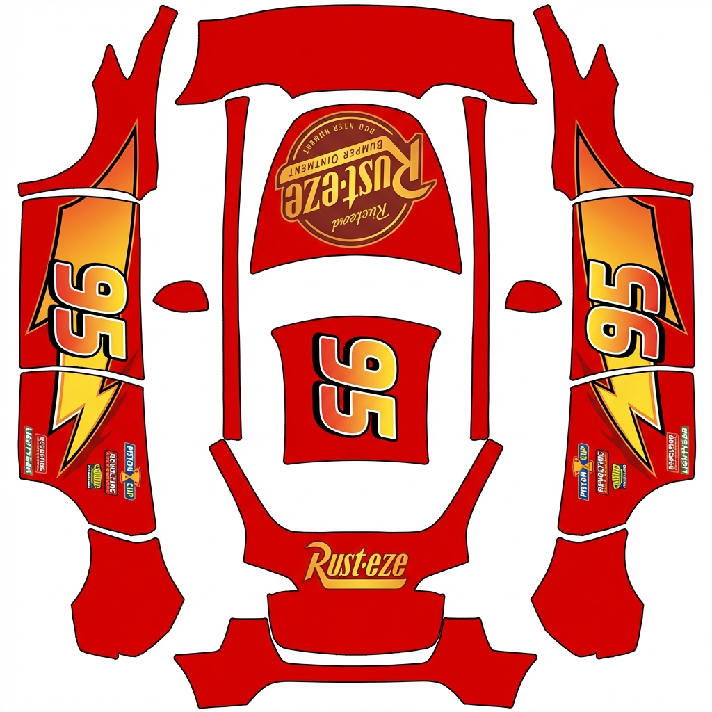 AI Design - Lighting Mac queen 風格