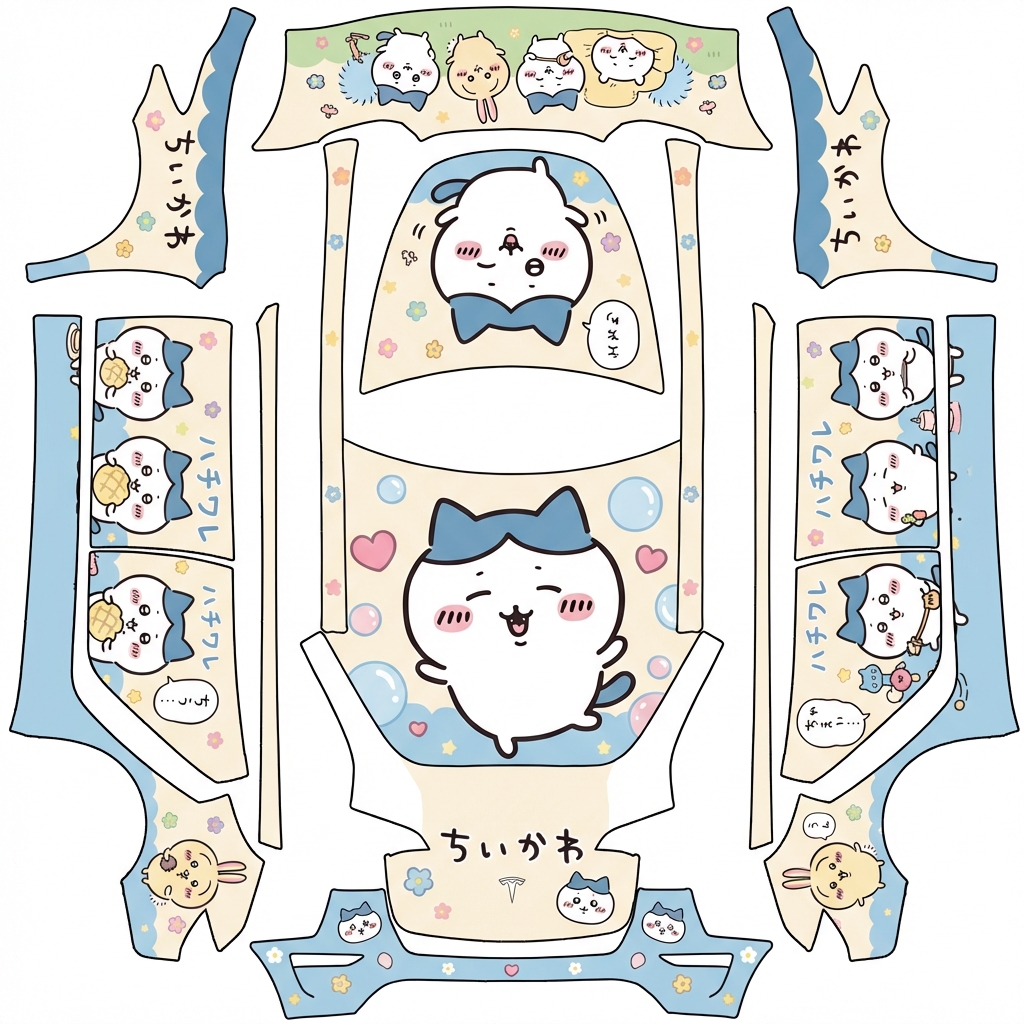 AI Design - 将Model Y 老款的3D模型纹理应用到Model 3 焕