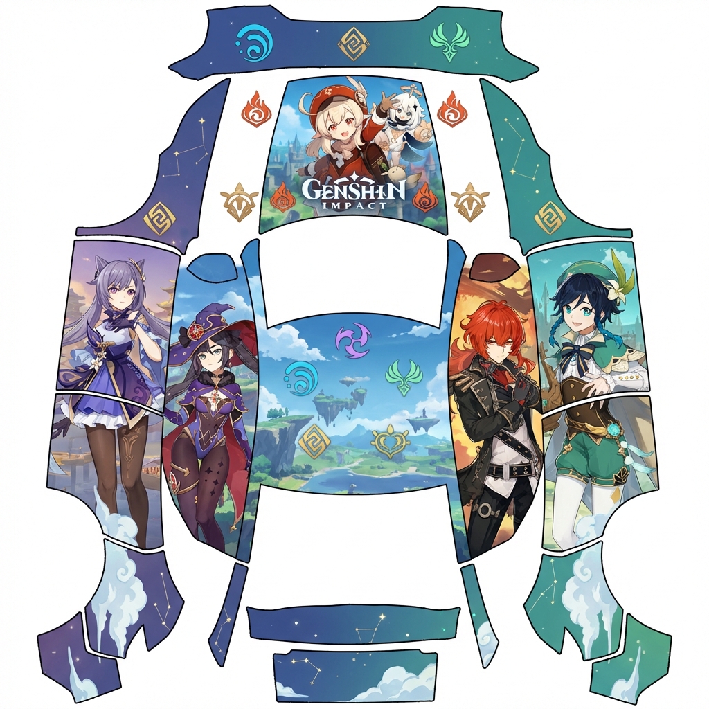 AI Design - 原神游戏主题