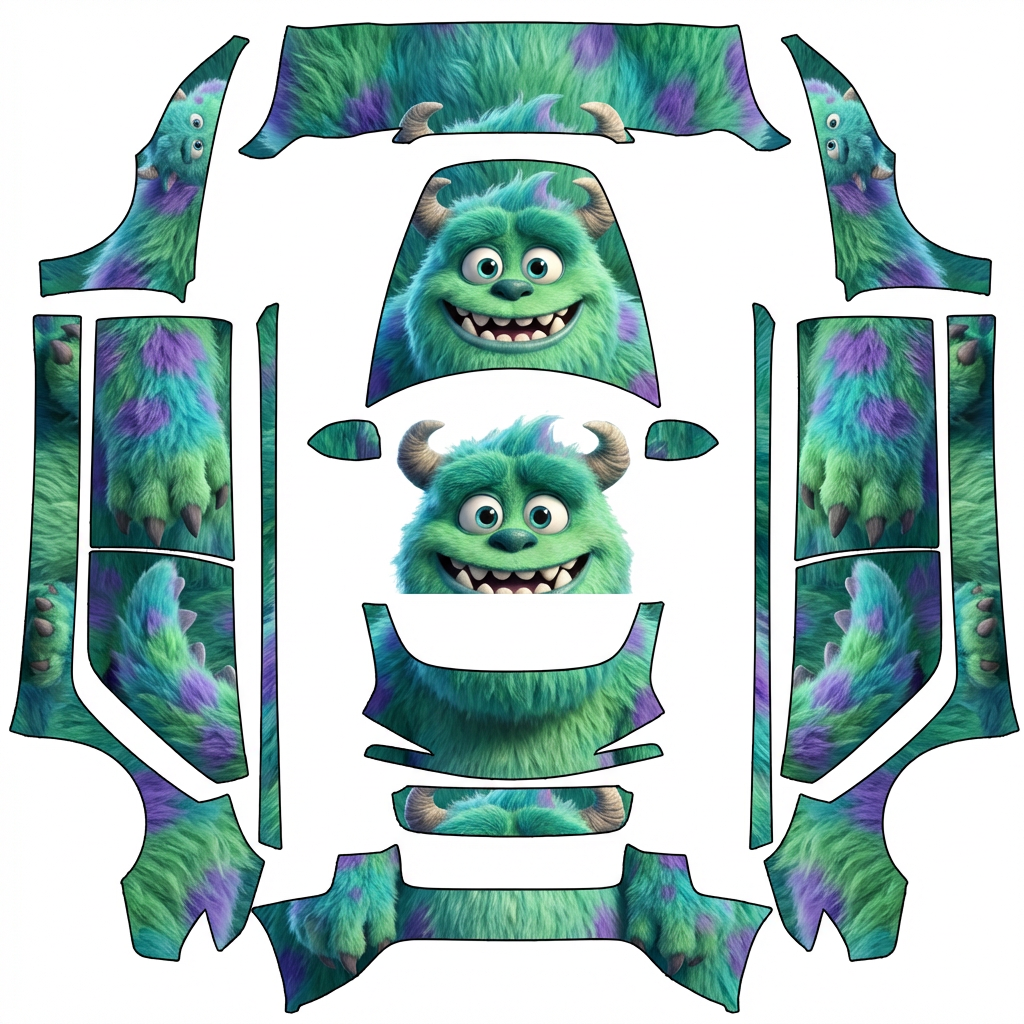 AI Design - 毛毛怪