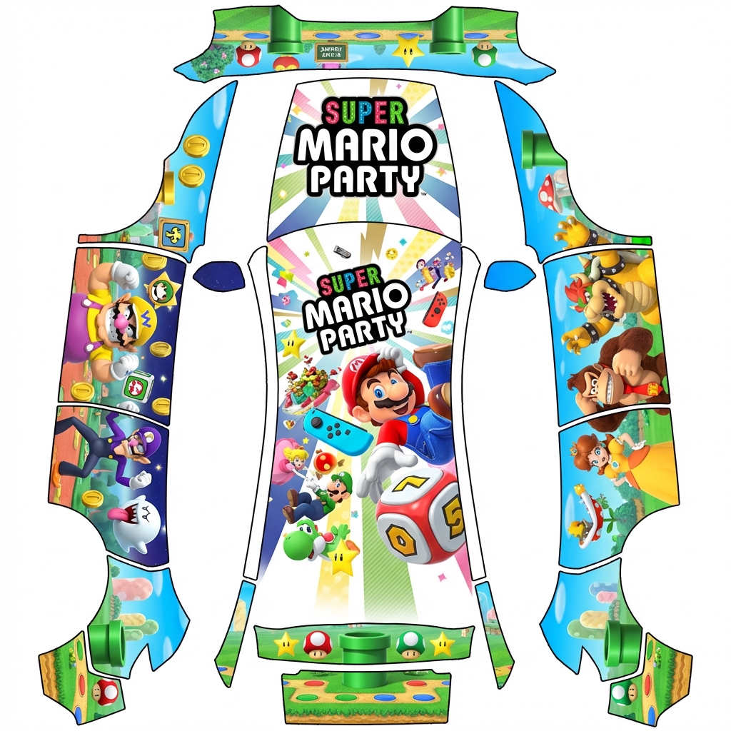 AI Design - 任天堂经典游戏超级马里奥派对