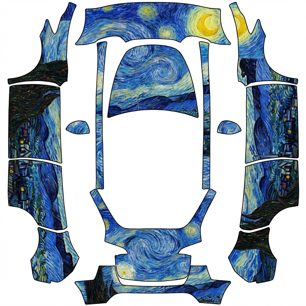 AI Design - 梵高星空风格