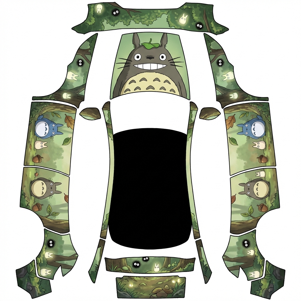 AI Design - 我想要龙猫