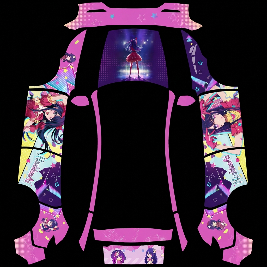 AI Design - 痛车 星野爱