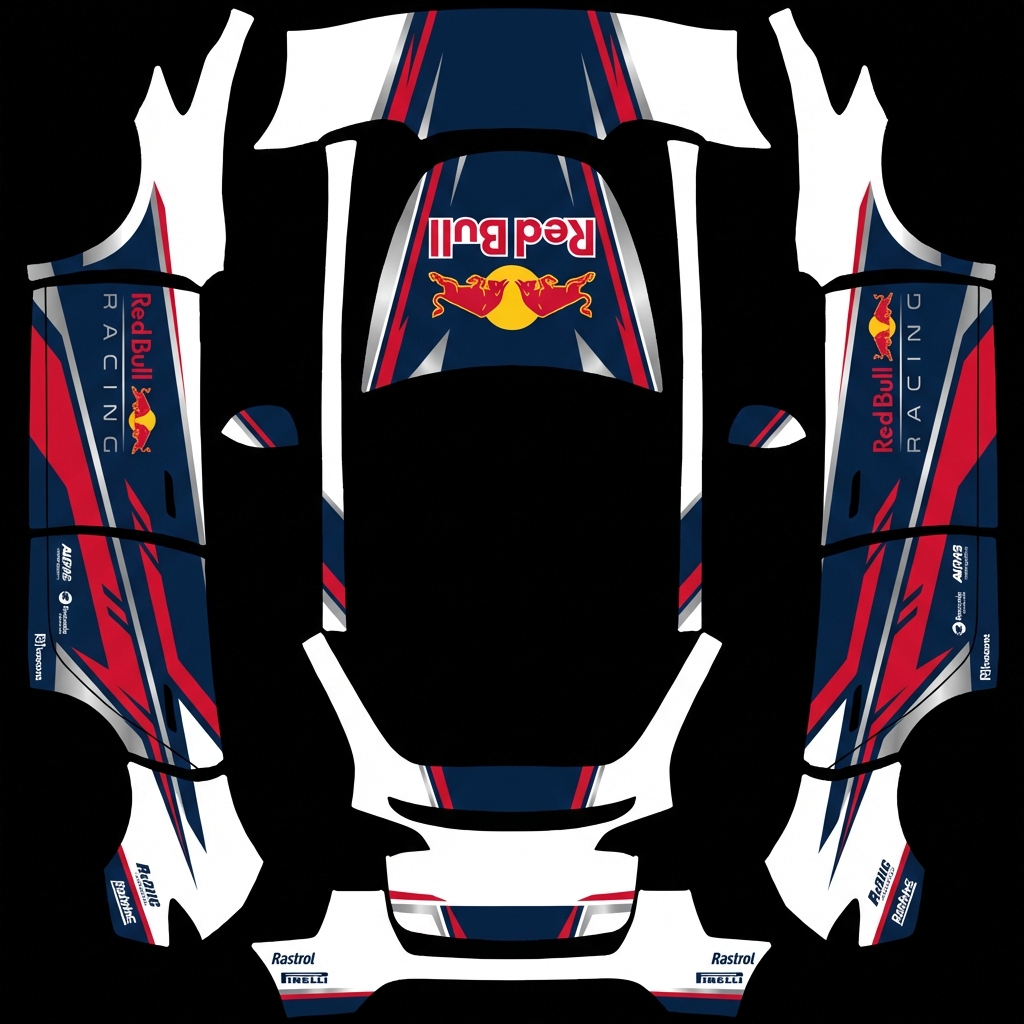 AI Design - 红牛赛车图装