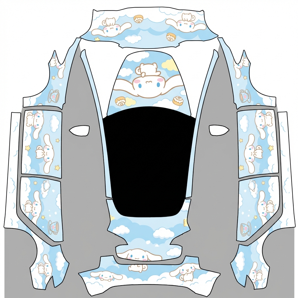 AI Design - 玉桂狗图案