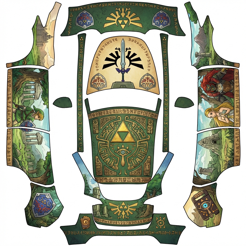 AI Design - 塞尔达主题的皮肤