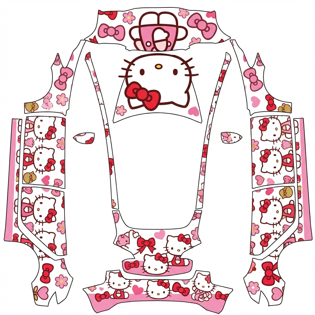AI Design - hello kitty 