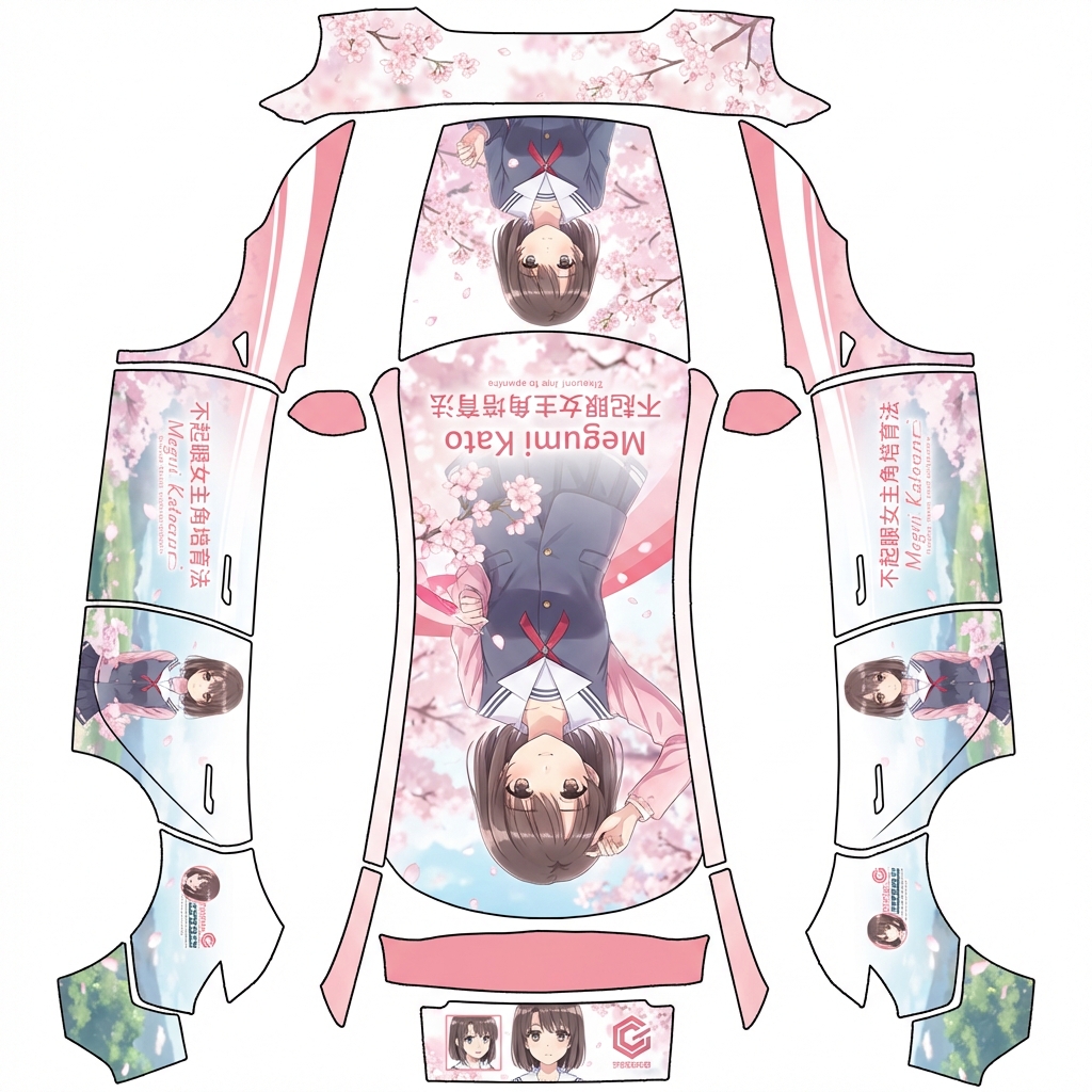 AI Design - 设计一款加藤惠主题风格