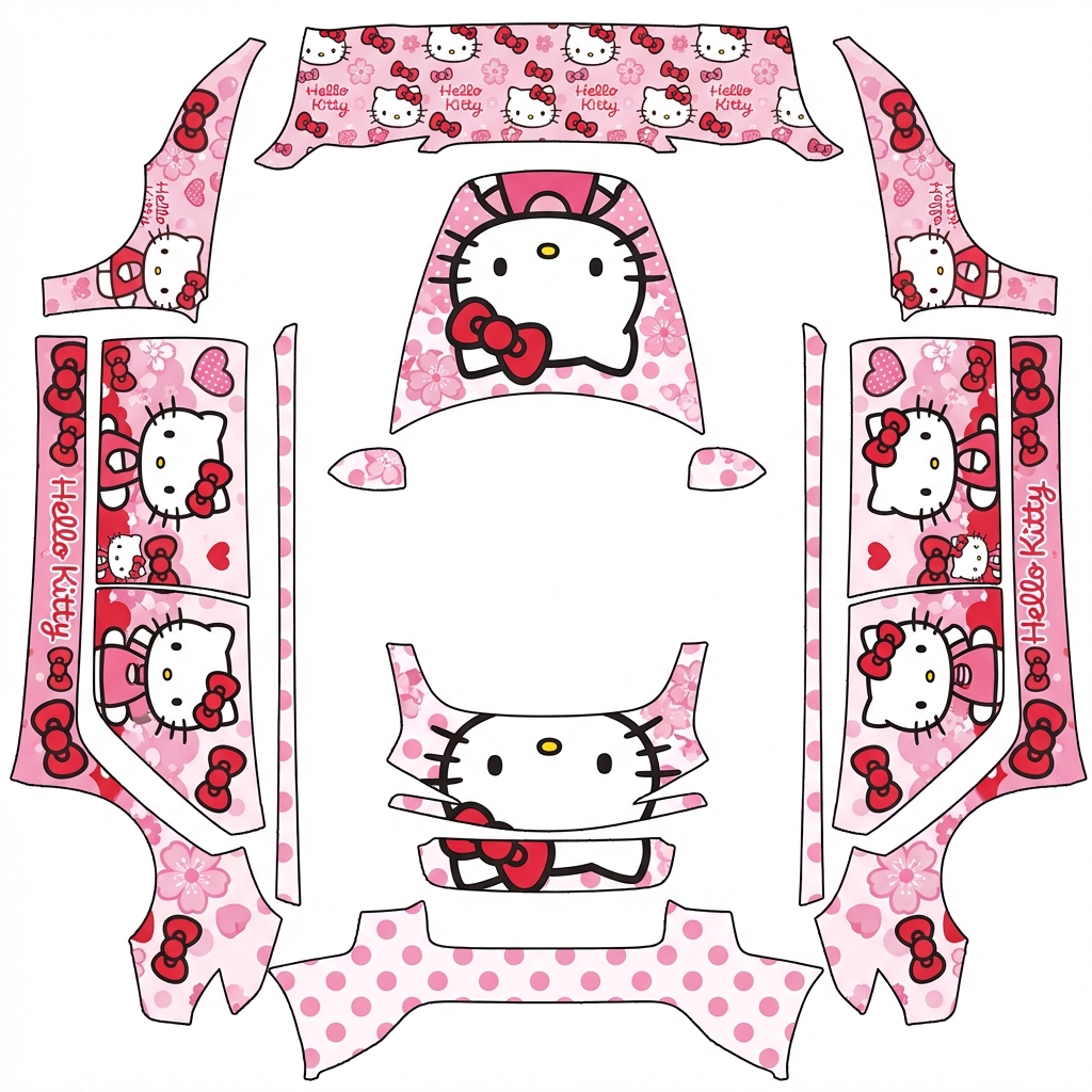 AI Design - hello kitty主题