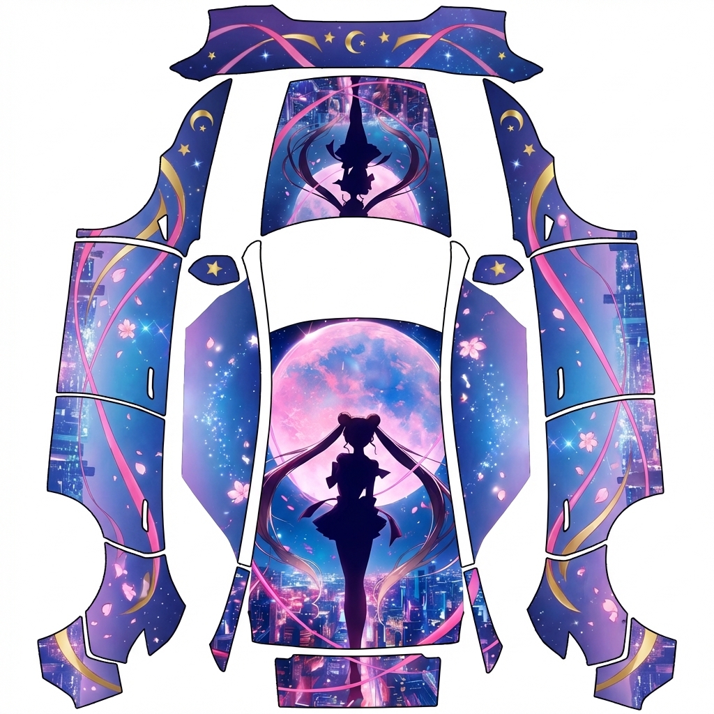 AI Design - 美少女战士的皮肤