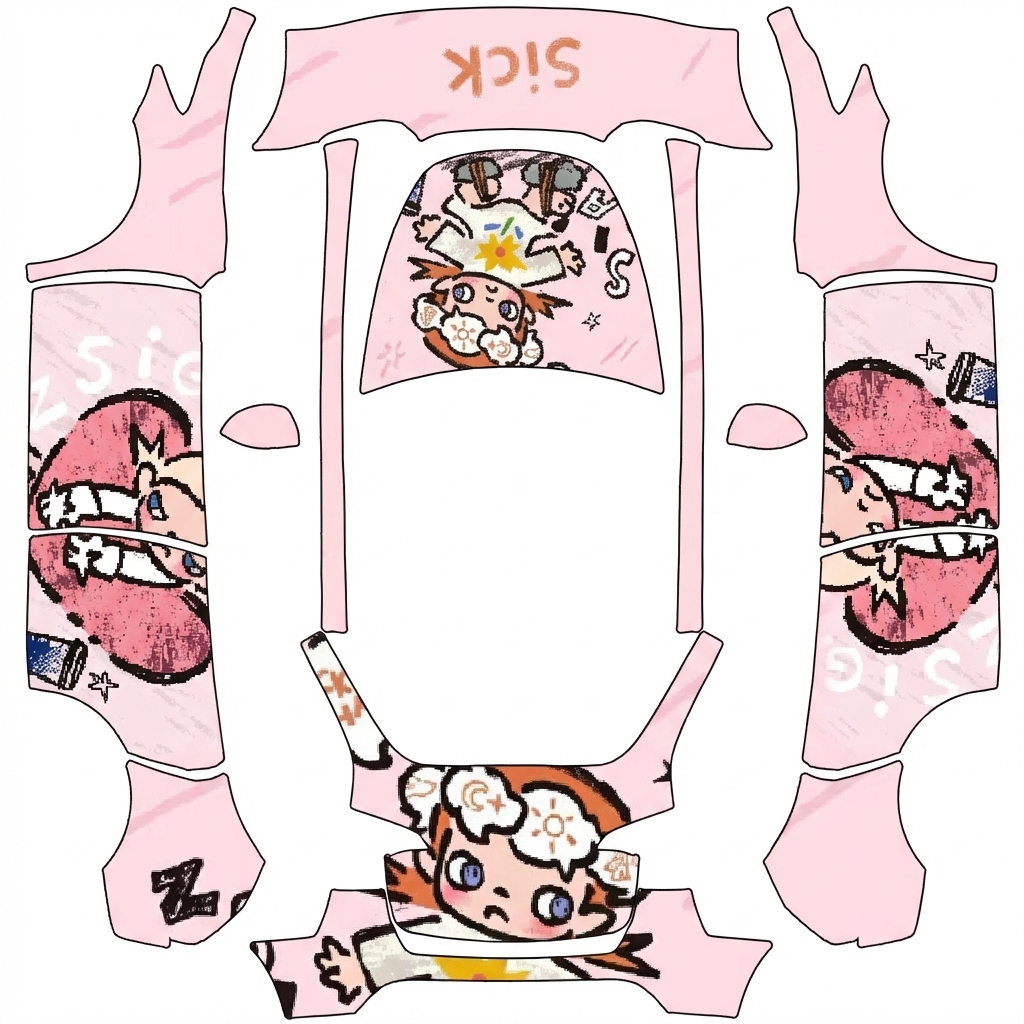 AI Design - 按照这个生成Model Y老款的皮肤