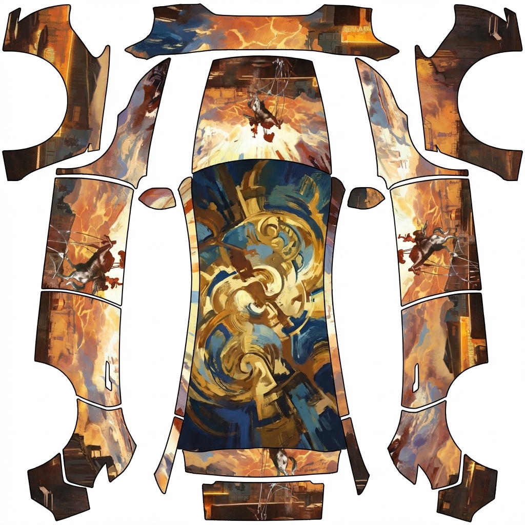 AI Design - 极乐迪斯科风格