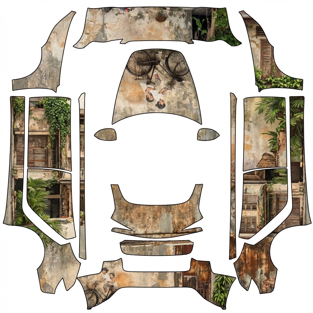 AI Design - 南洋风格