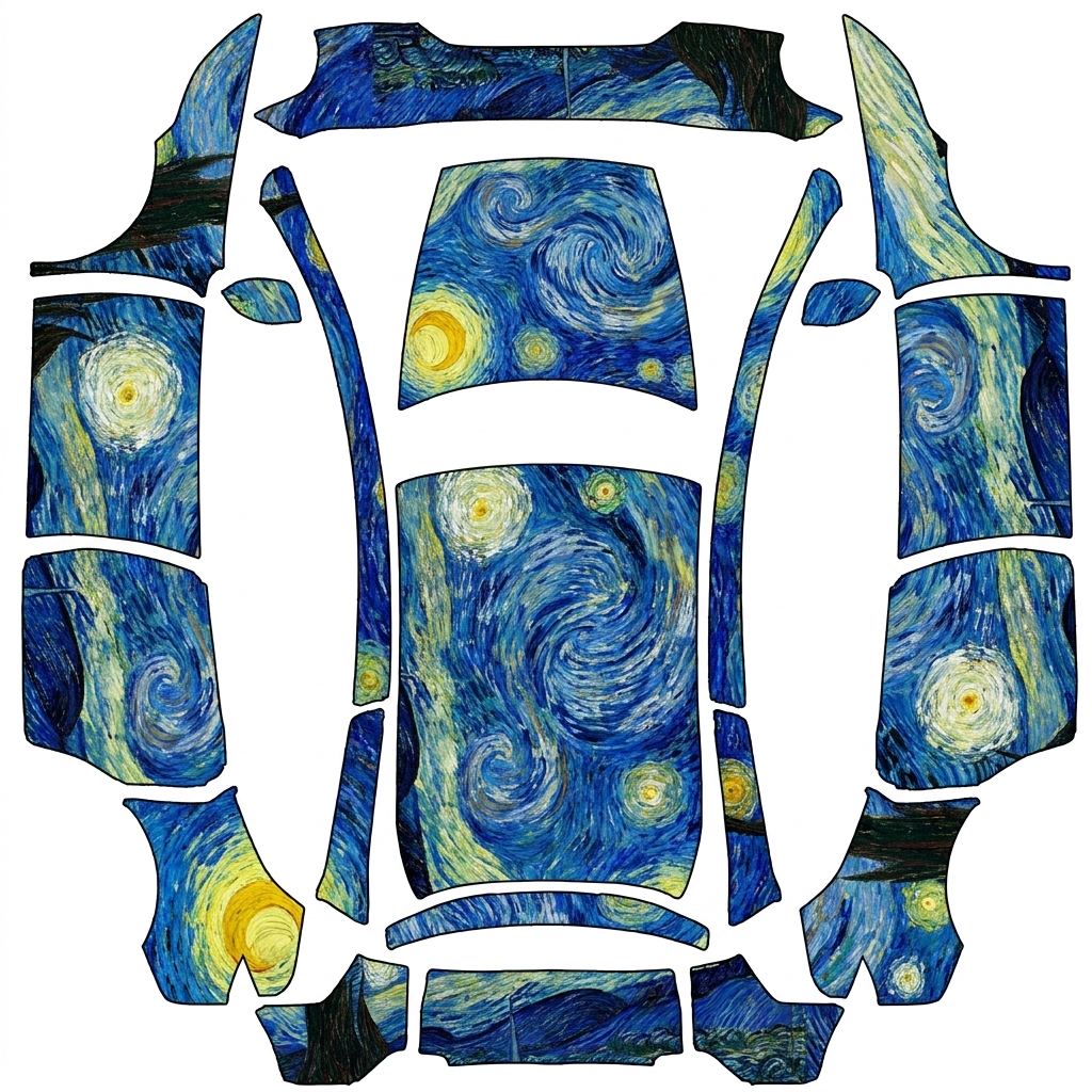 AI Design - 梵高星空风格