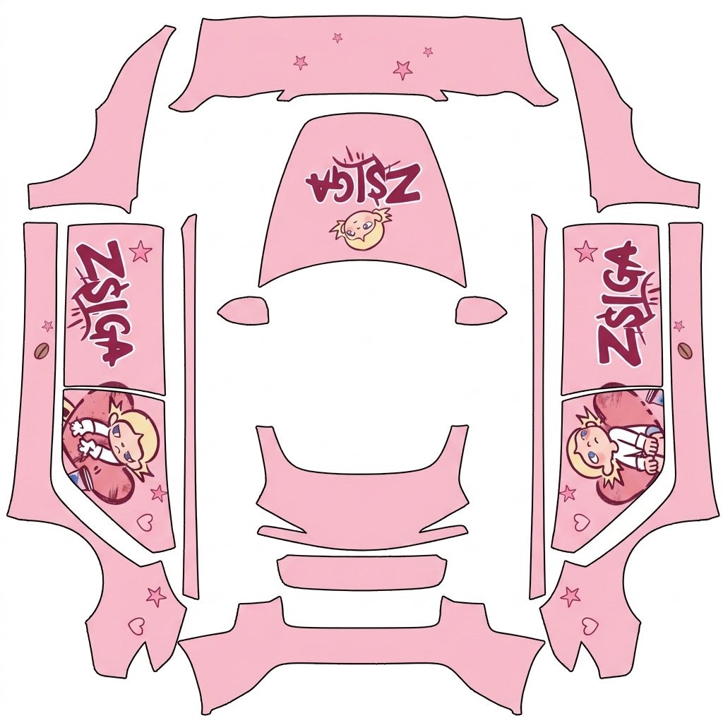 AI Design - zsiga 粉色 简约