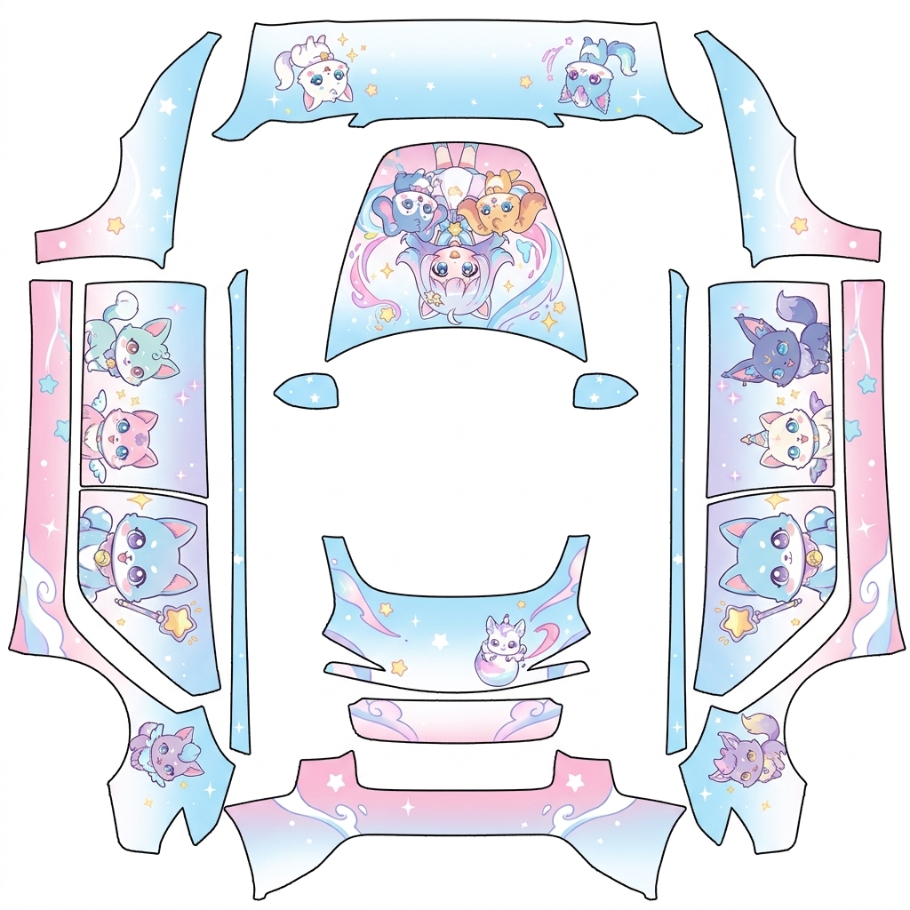 AI Design - 主体风格：(((Roco Kingdom))), (((洛克
