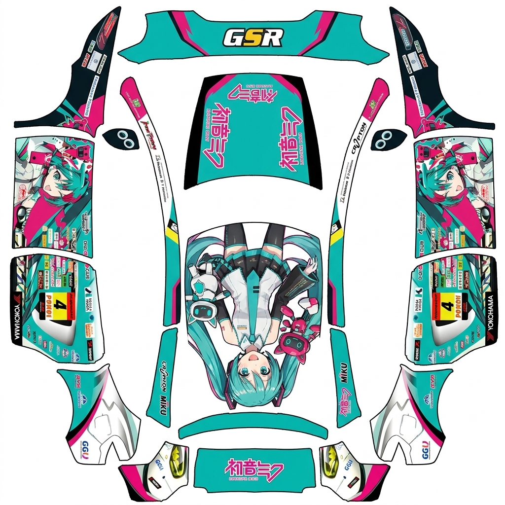 AI Design - gsr初音未来涂装