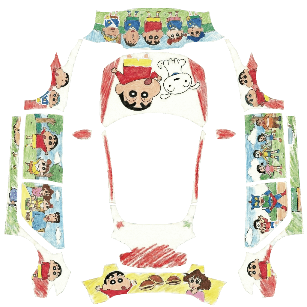 【手绘风格】蜡笔小新