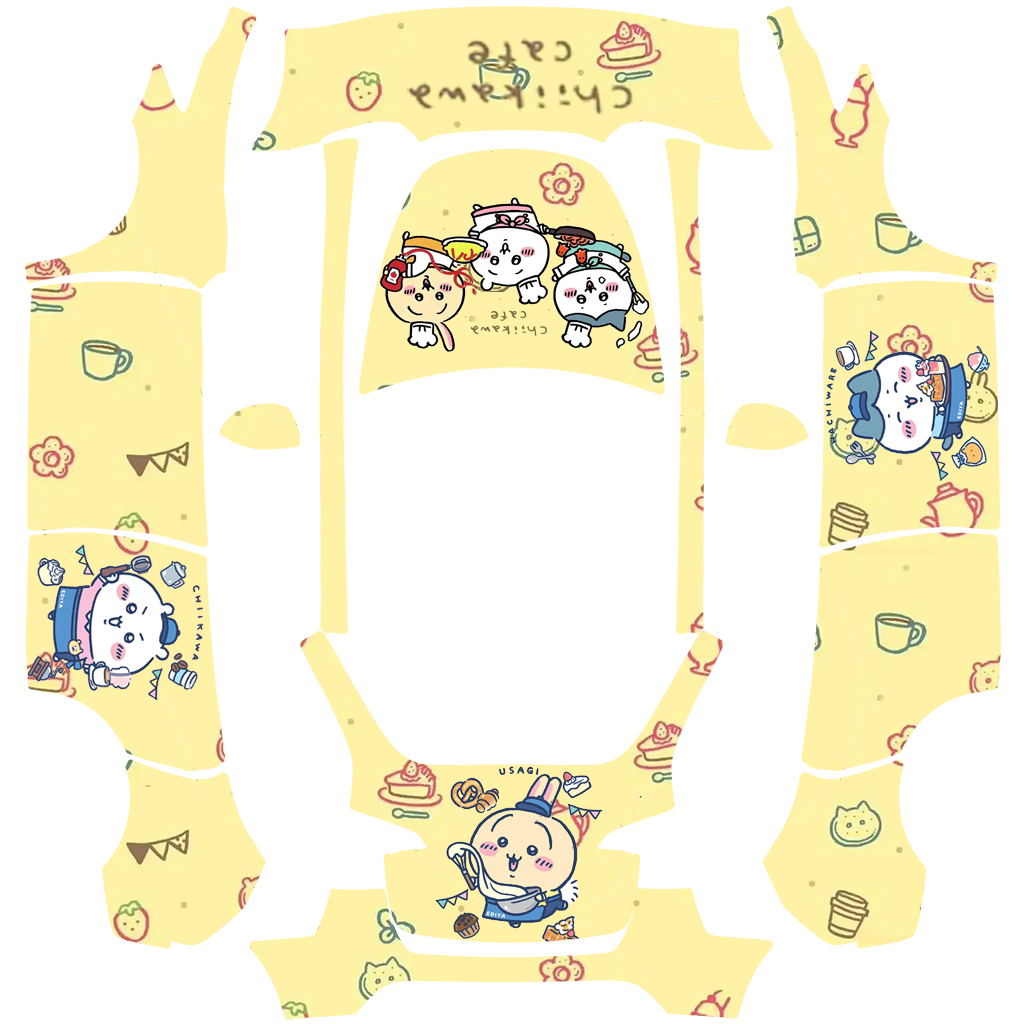 chiikawa吉伊卡哇美食咖啡2可爱