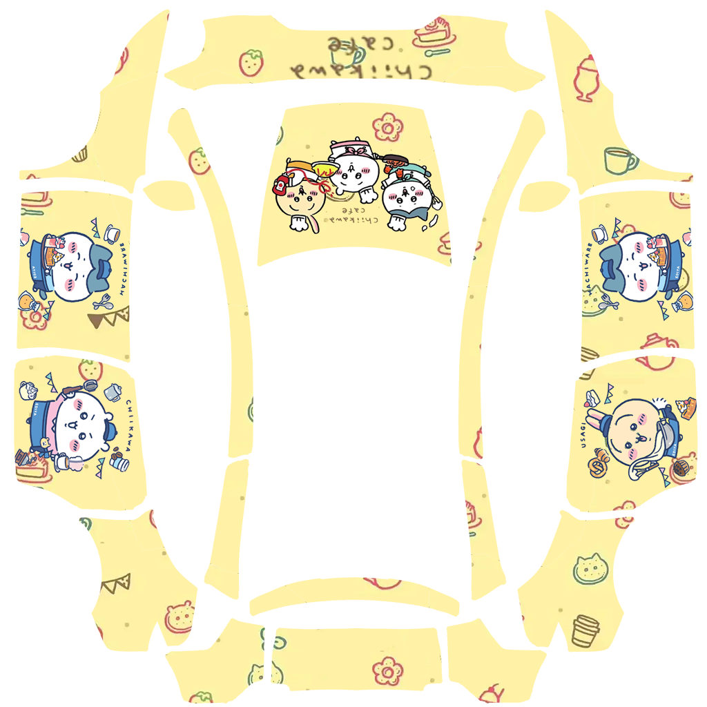 chiikawa吉伊卡哇美食咖啡2可爱