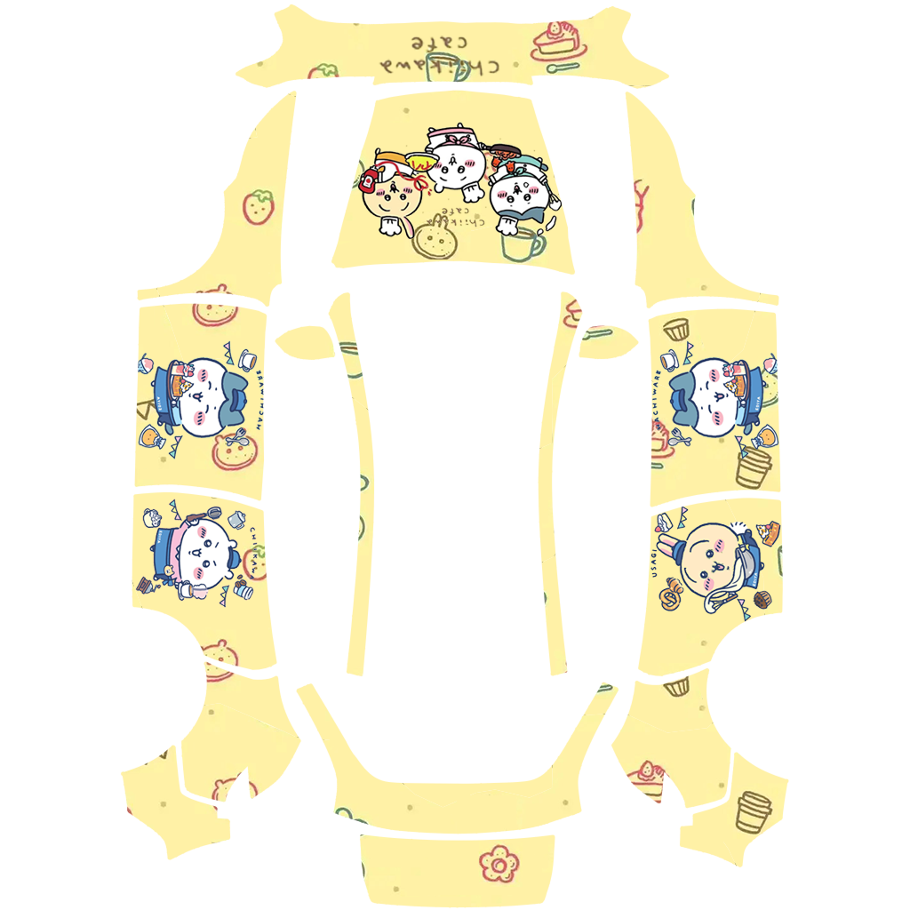 chiikawa吉伊卡哇美食咖啡2可爱