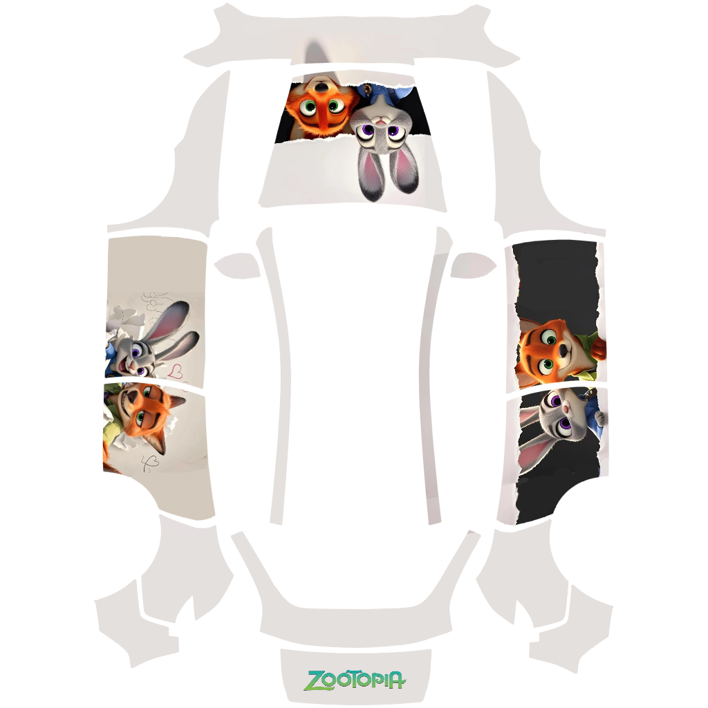 疯狂动物城 -兔子与护理 可爱版