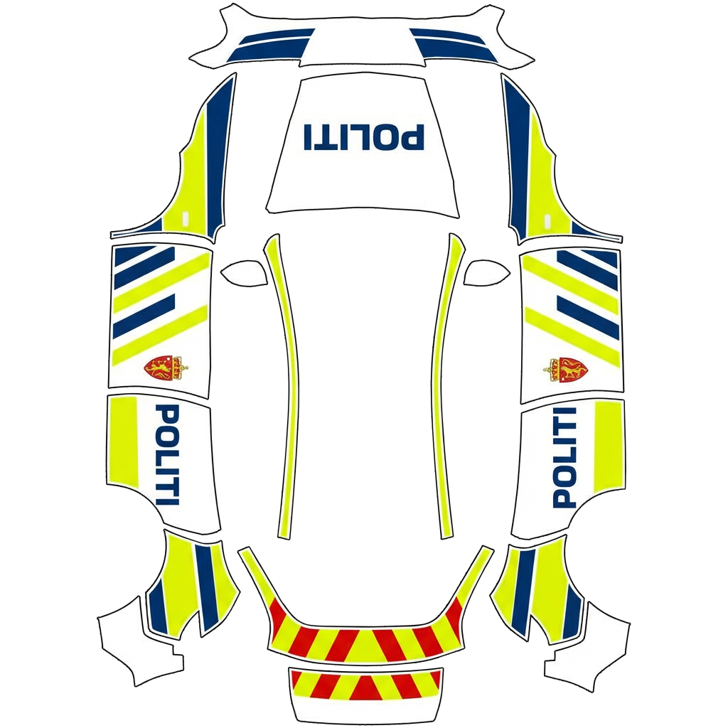 黄蓝警车-politi-MlY2025焕新低