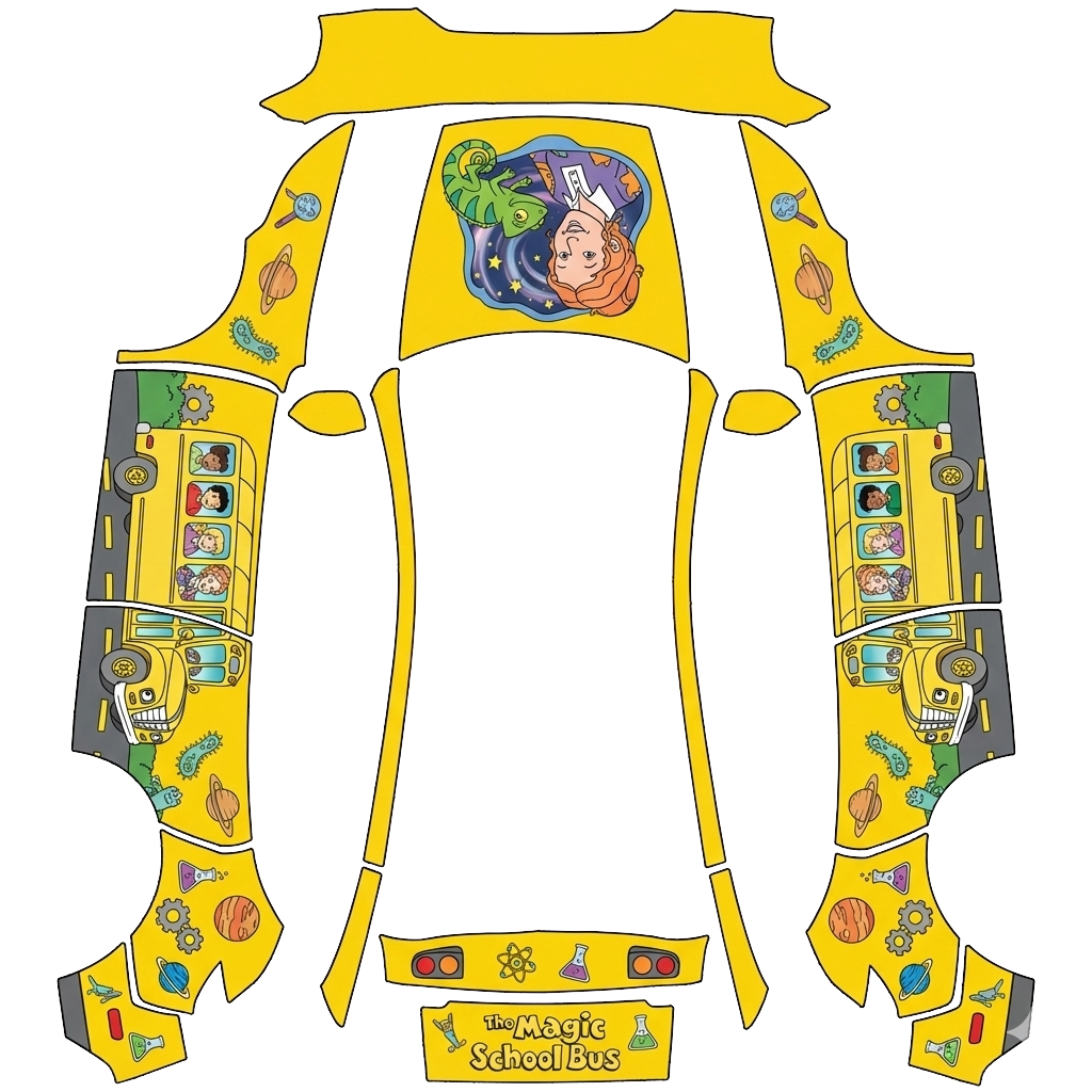 魔法校车-黄色-童趣风-MY焕新