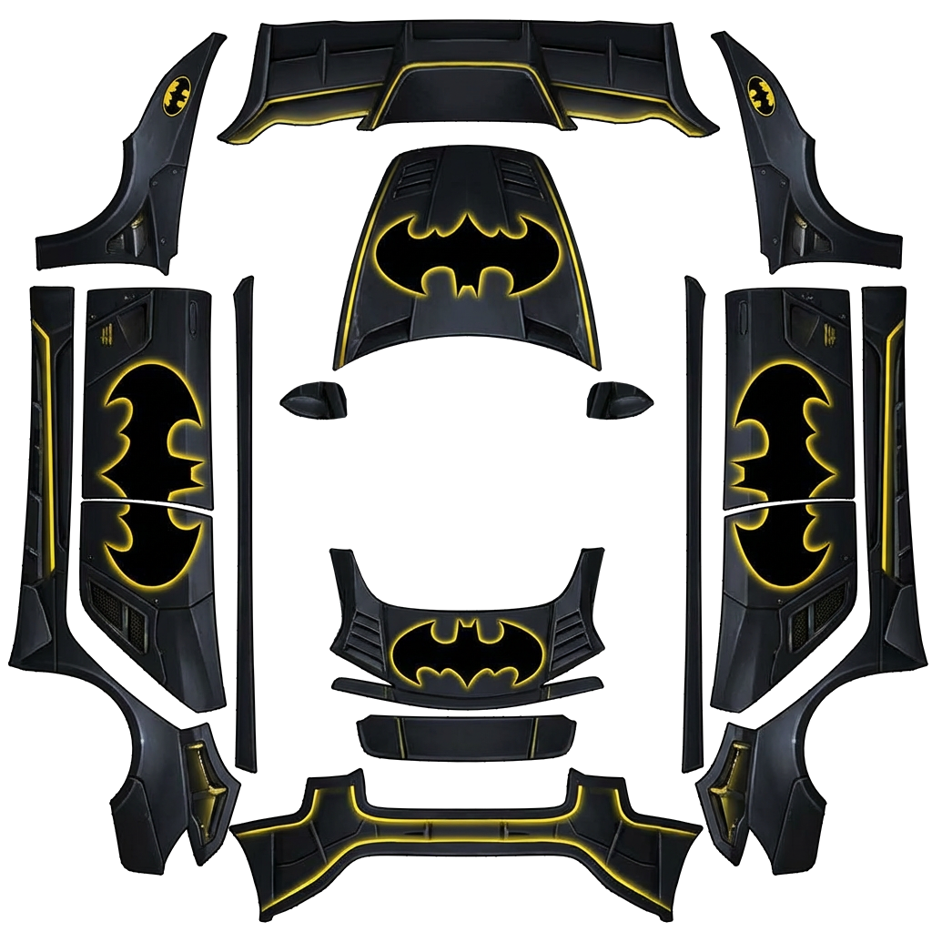 荧光蝙蝠侠-炫酷风-M3焕新