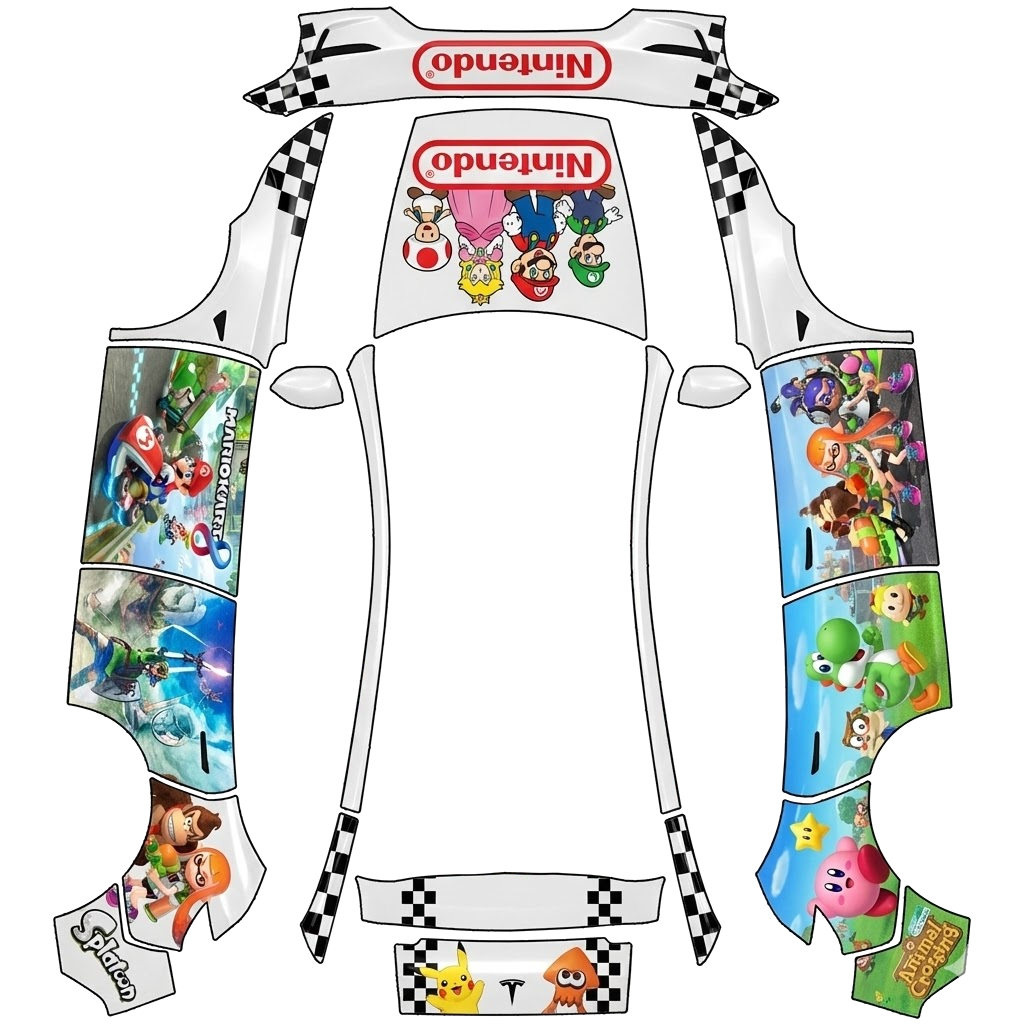 超级玛丽-赛车风-可爱版-my焕新