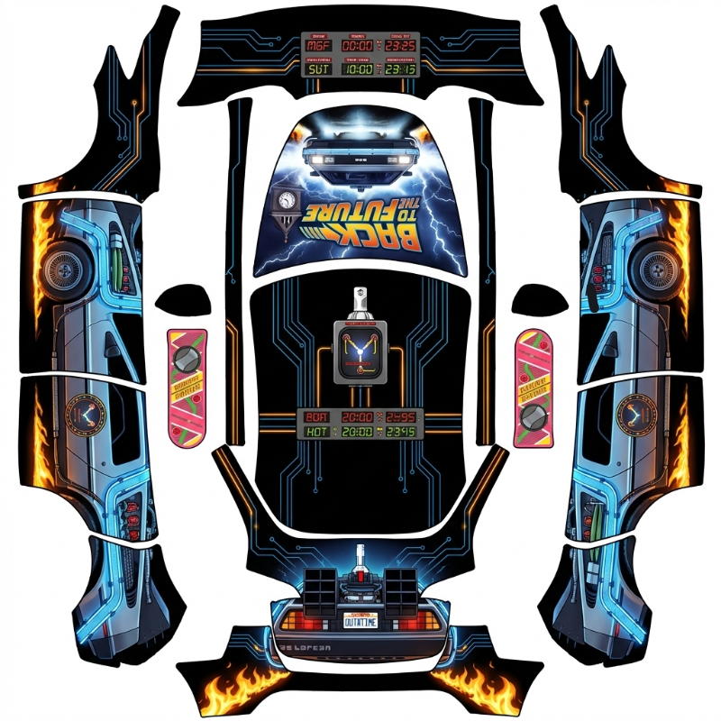 AI Design - 回到未来 主题