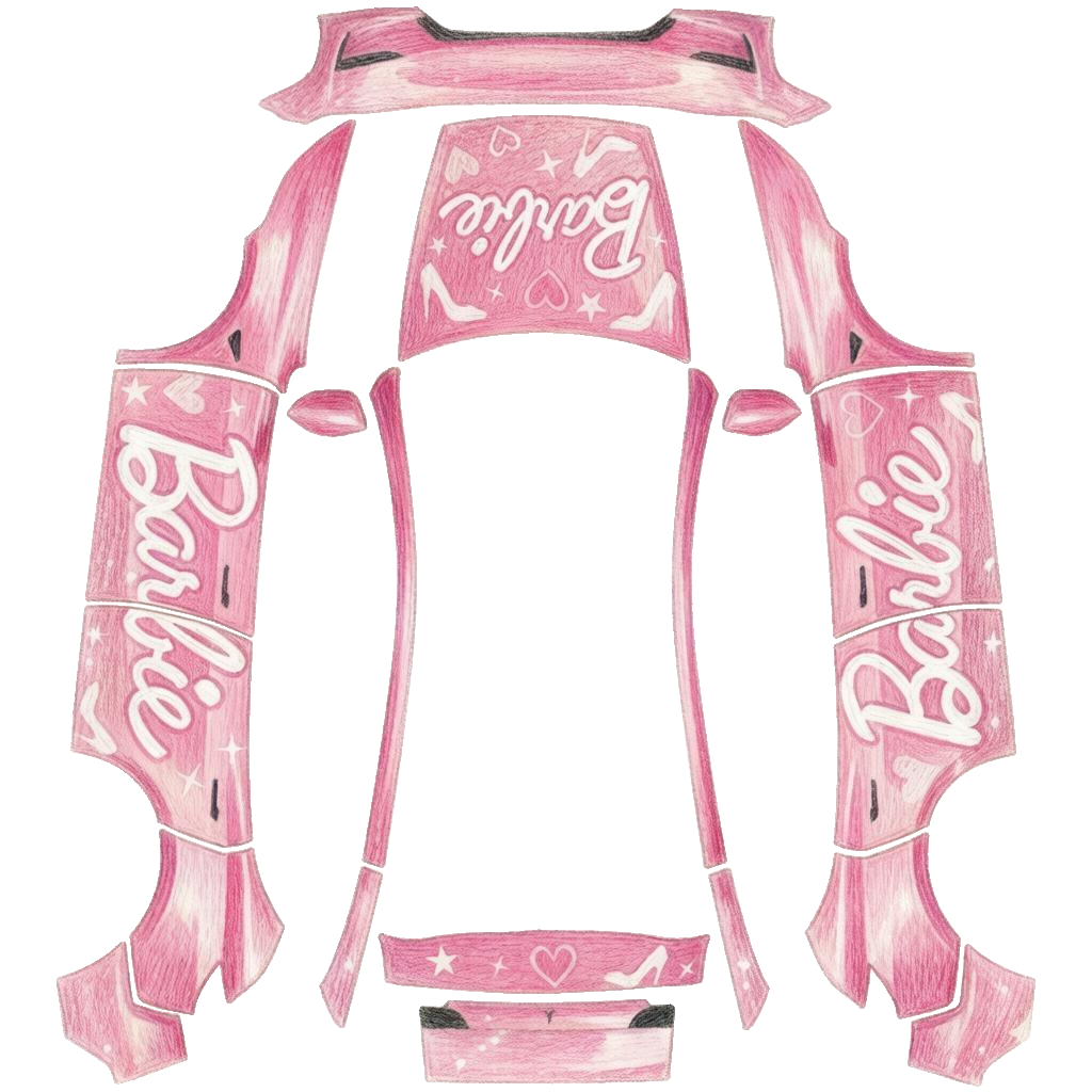 芭比娃娃-芭比粉-适合女生-MY焕新