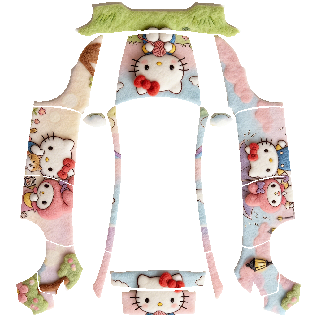 Hellokitty与美乐蒂-可爱风-MY焕新