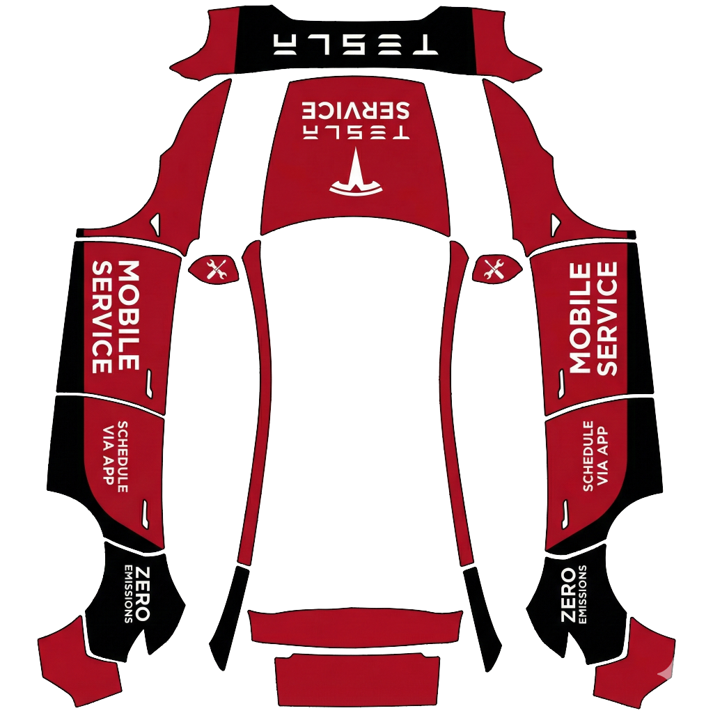 TESLA-赛车风-红黑-MY焕新
