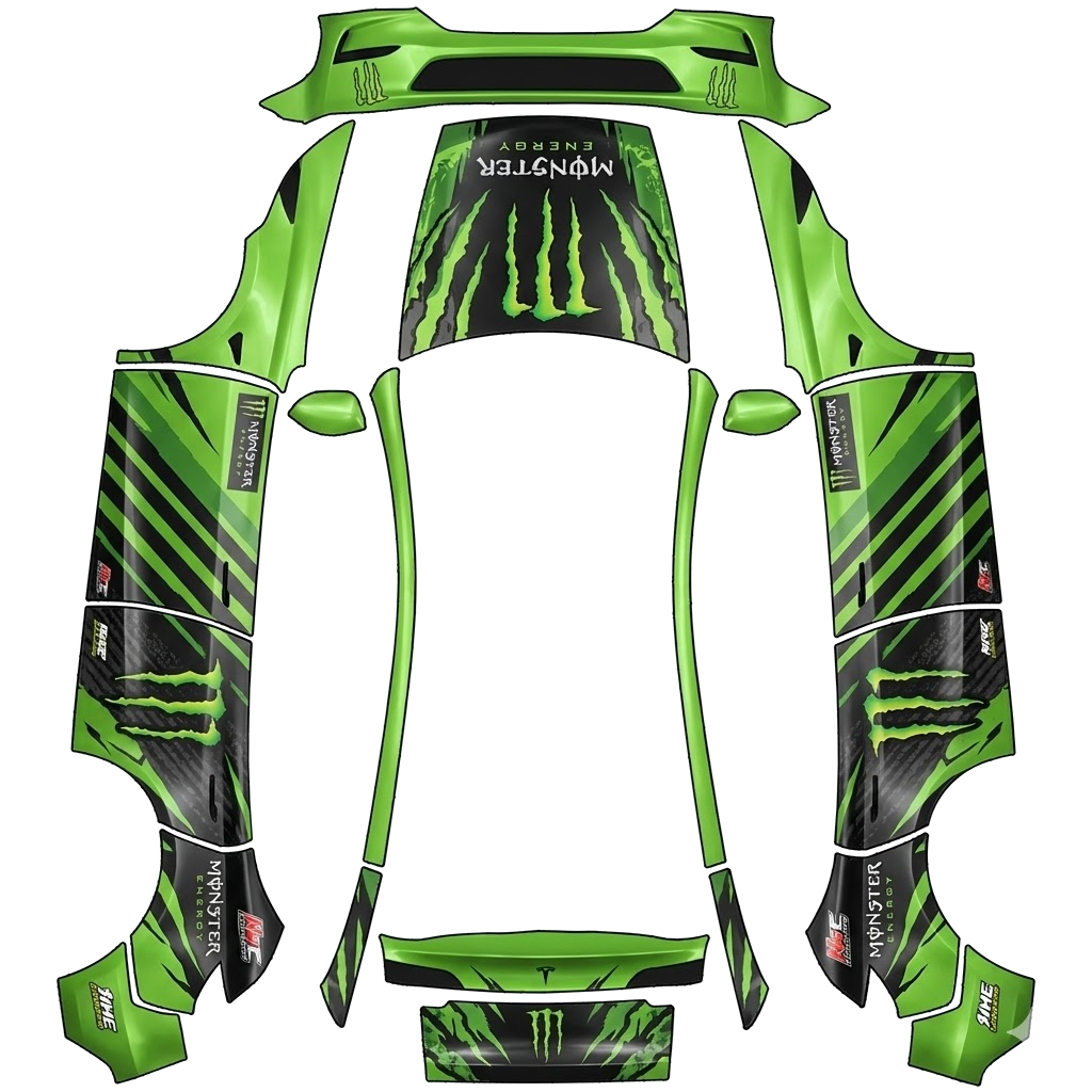 魔爪-绿色赛车风-MY焕新