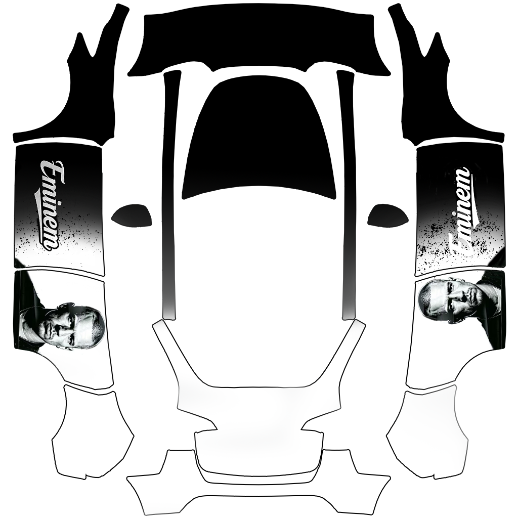 Eminem 痞子阿姆 黑白