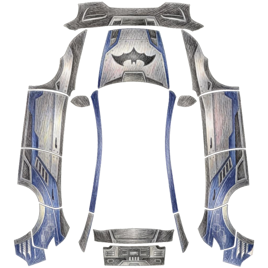 蝙蝠侠-素描风-MY焕新