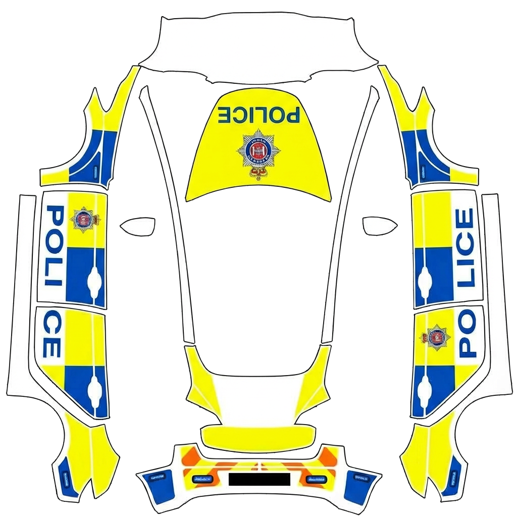 POLICE-国外警车风-M3