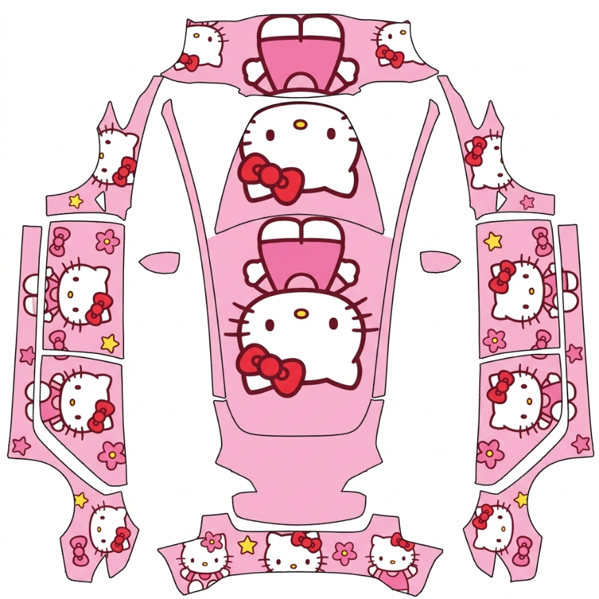粉色凯蒂