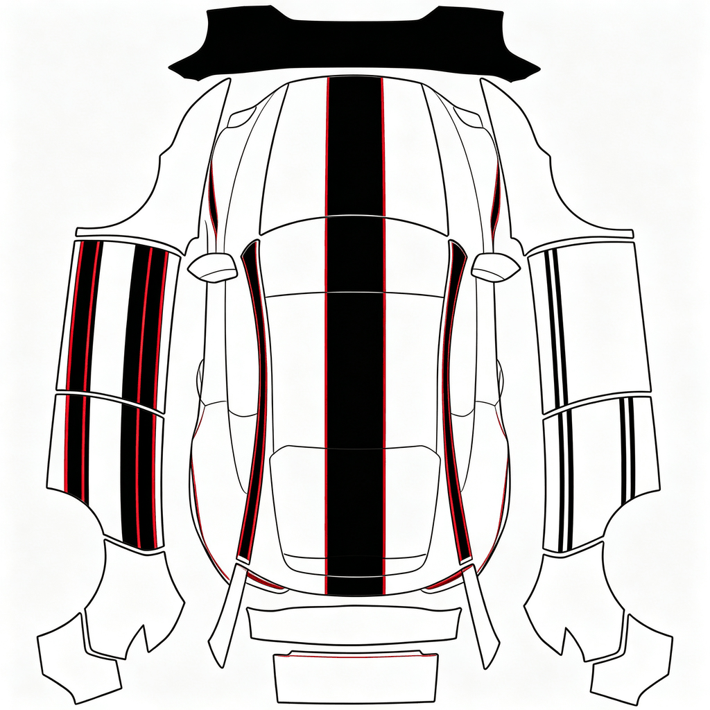 Porsche Racing Stripe